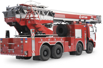 Пожарная автолестница АЛ-52 (КАМАЗ-65201)-130ВР