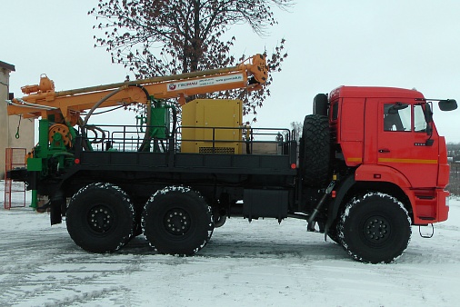 Буровая установка ПБУ-2 на шасси КАМАЗ-5350